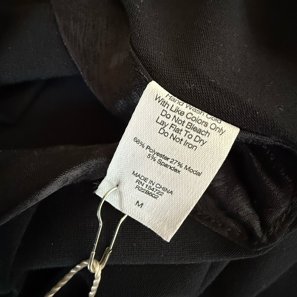 Bare Necessities Black/White Floral Short & Three Black Tops Lounge PJs - Picture 16 of 16